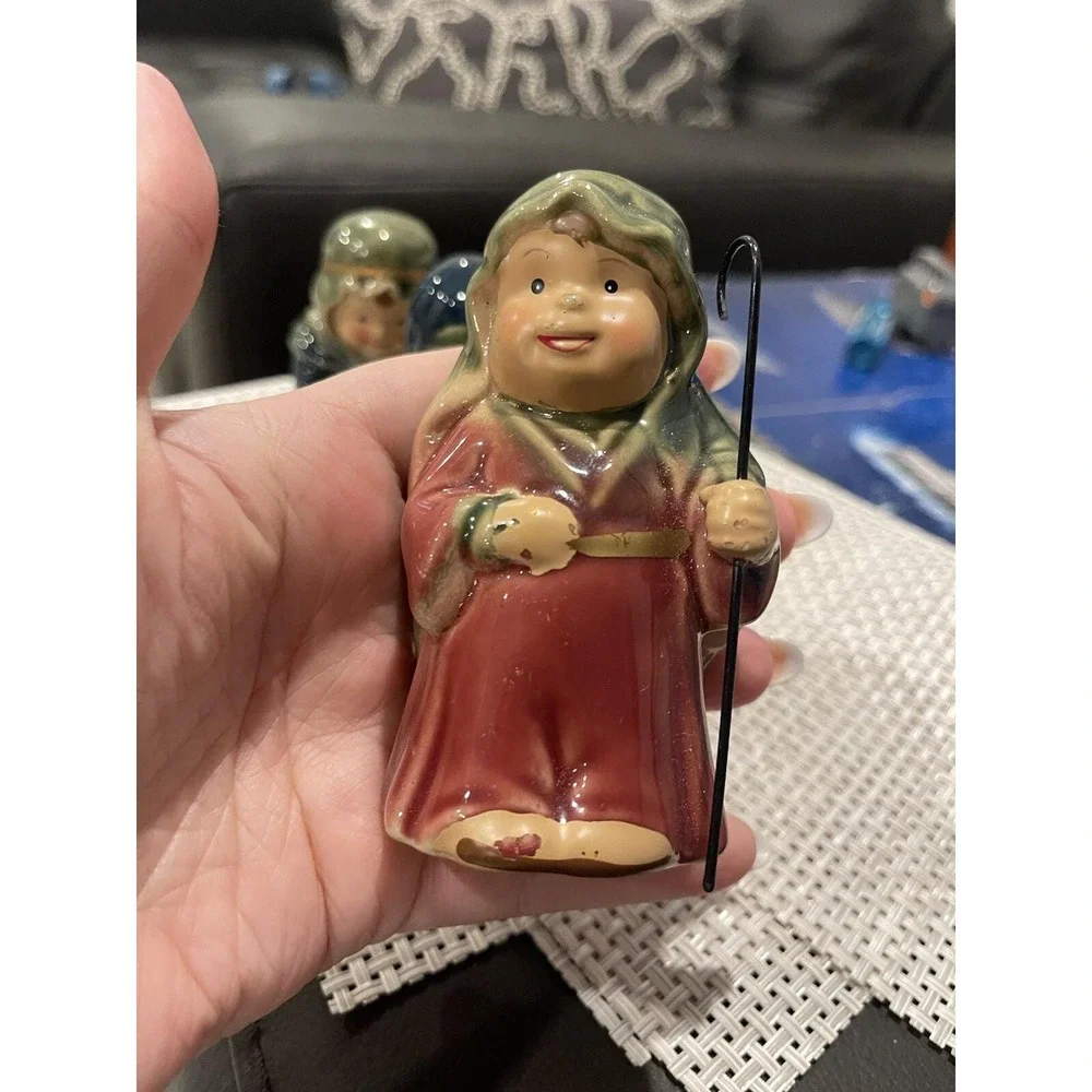 JOSEPH , Mary Shepherd - JC Penney Children Nativity Replacement‎ Piece
